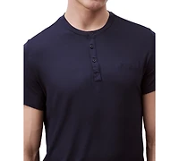 Calvin Klein Men's UltraSoft Stretch Sleep Henley