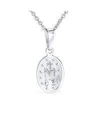 Bling Jewelry Traditional Christian Our Lady Of Guadalupe Pendant Necklace Sterling Silver Medallion