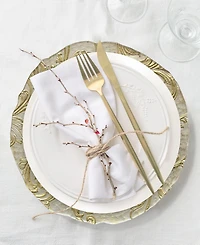 American Atelier Vanessa Charger Plate 13", Set of 4