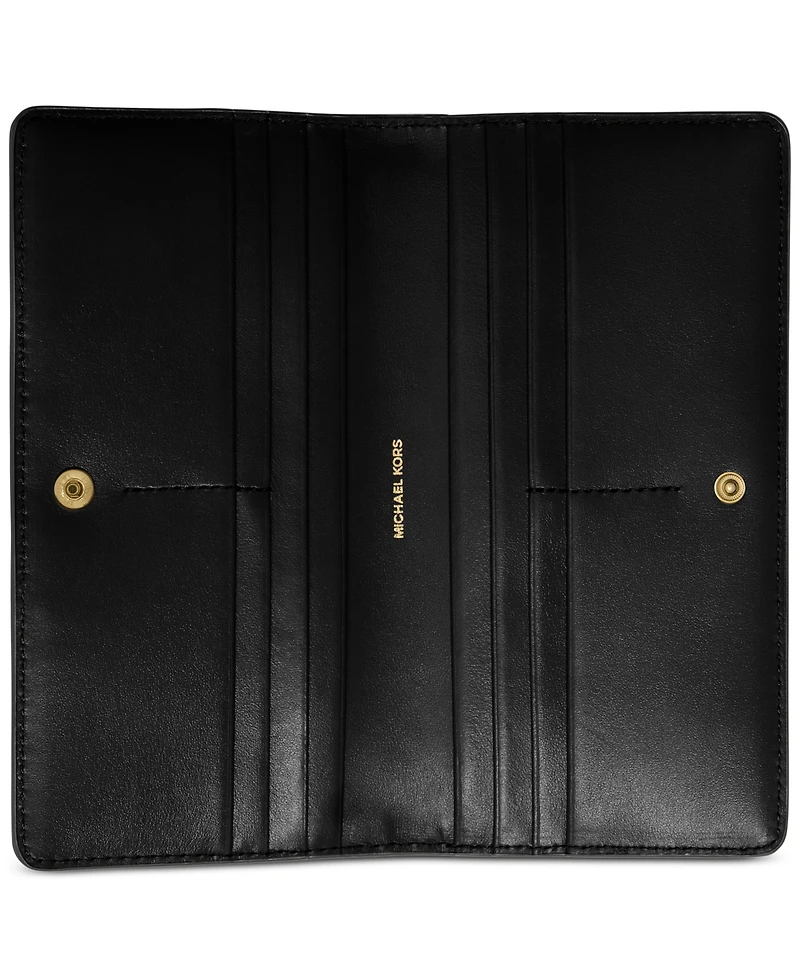 Michael Kors Bryant Large Slim Leather Snap Wallet