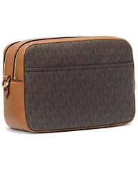 Michael Kors Bryant Medium Double Zip Chain Camera Crossbody