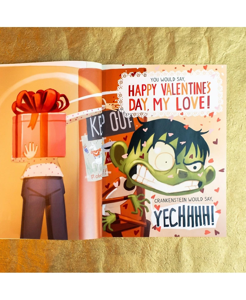 Barnes & Noble A Crankenstein Valentine by Samantha Berger