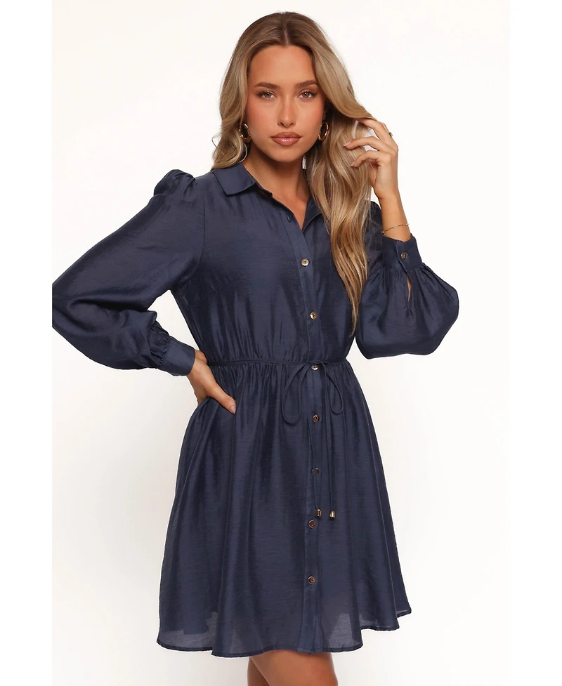 Petal and Pup Women's Everett Long Sleeve Mini Dress