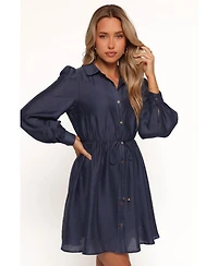 Petal and Pup Women's Everett Long Sleeve Mini Dress