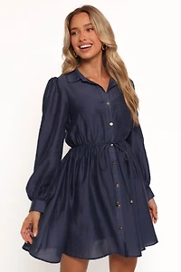 Petal and Pup Women's Everett Long Sleeve Mini Dress