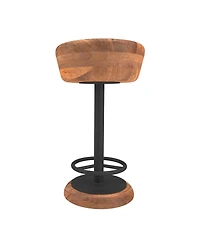 Slickblue Swivel Counter Bar Stool – Adjustable Height and Stylish Design for Kitchen & Home Bar