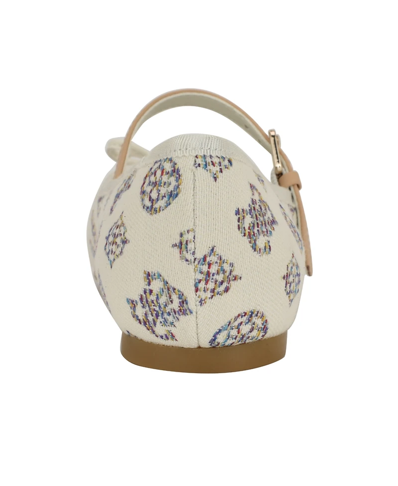 Guess Women's Kayra Mary Jane Ballet Flats