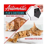 SereneLife Smart Interactive Pet Laser Toy, Handheld & Automatic Modes