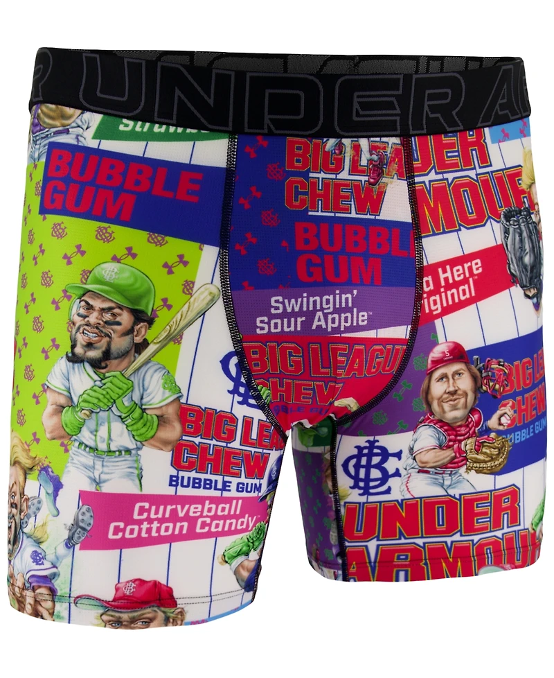 Under Armour Men's Performance Tech Mesh Graphic 6" Boxer Briefs