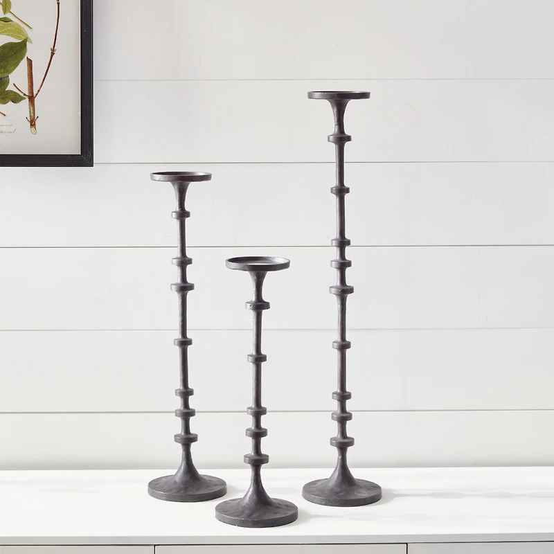 Abacus Candle Stands Set of 3