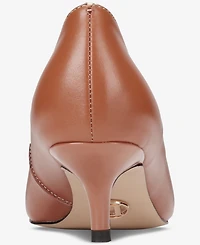 Things Ii Come Women's Jacey Luxurious Pointed-Toe Kitten Heel Pumps