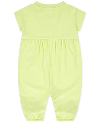 Nike Baby Girls Swoosh Motion Jacquard Jersey Jumpsuit