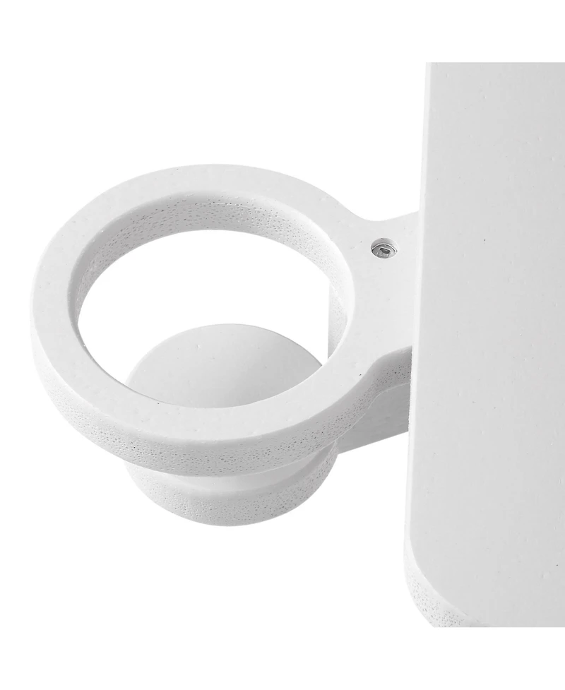 WestinTrends 3-Piece Adirondack Chairs with Cup Holders and Coffee Table Set