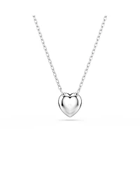 Swarovski Ariana Grande x Swarovski Rhodium Plated Heart Mixed Cuts Pendant Necklace