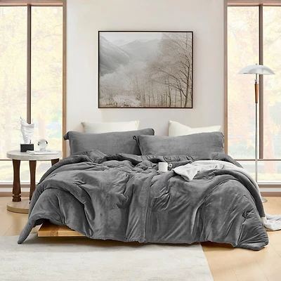 Better Than Anesthesia - Coma Inducer Oversized Comforter Set - Smoked Pearl , Beige/Khaki , Queen