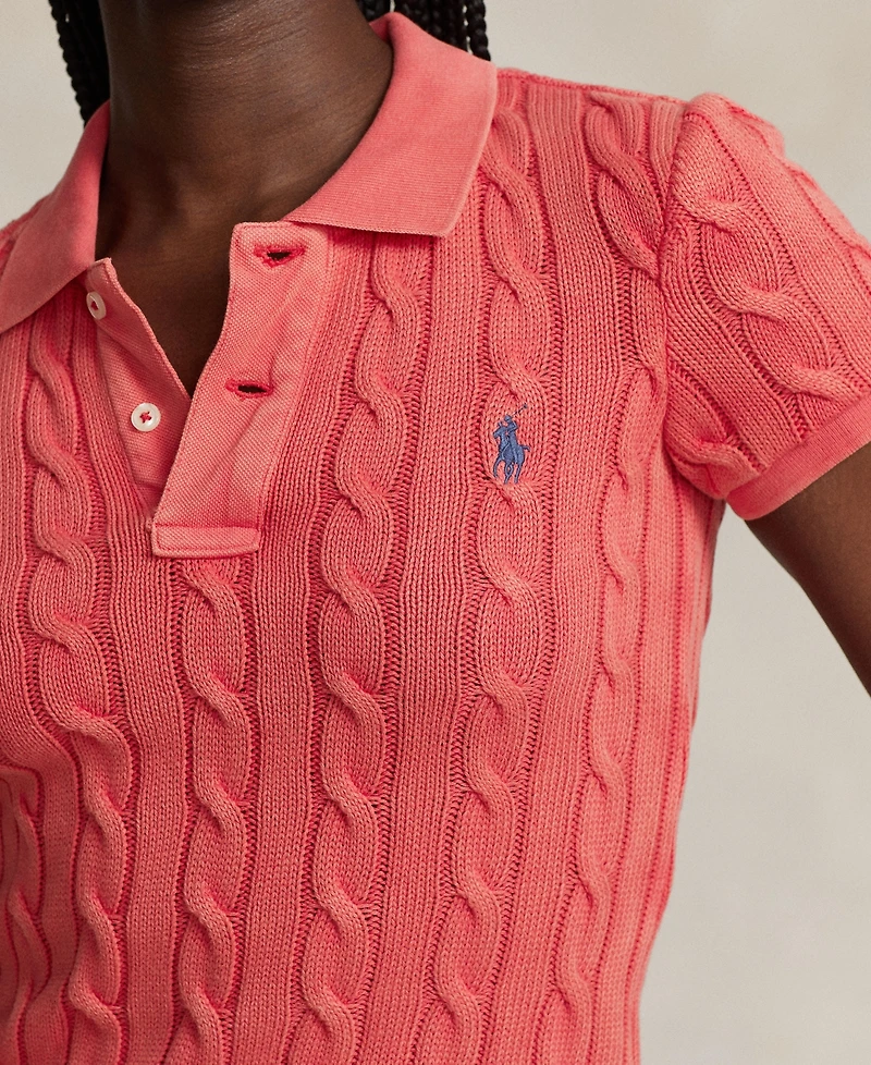 Polo Ralph Lauren Women's Cable-Knit Shirt