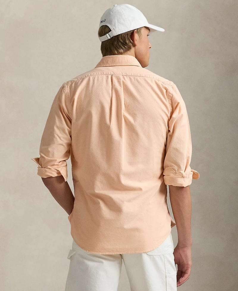 Polo Ralph Lauren Men's Classic Fit Mineral-Dyed Oxford Shirt