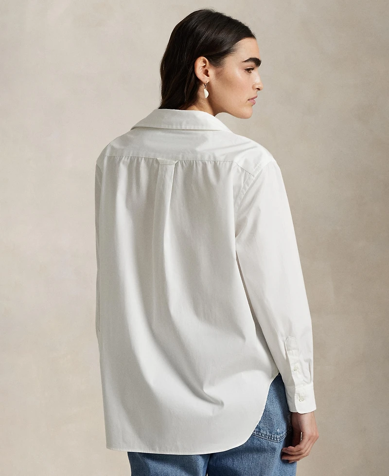 Polo Ralph Lauren Women's Cotton Woven Oversize Shirt