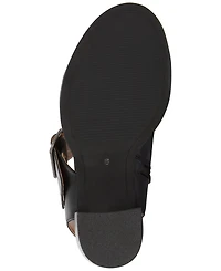 Lucky Brand Women's Darnah Cutout Block-Heel City Sandals