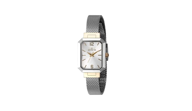 Invicta Women's 48152 Angel Quartz 3 Hand Silver Dial Watch