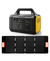 Mondawe 1000W Portable Power Station with 200W Solar Panel