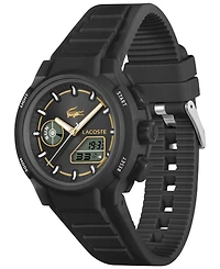 Lacoste Women's LC33 Black Silicone Strap Watch, 40mm
