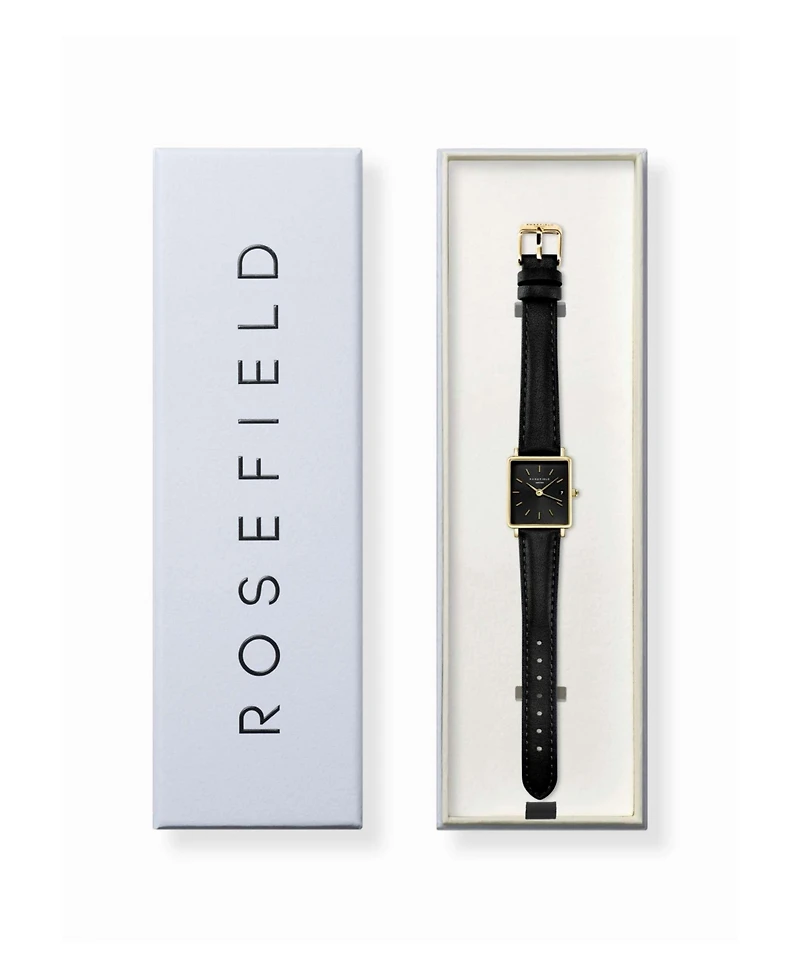 Rosefield Boxy Xs Women's Leather Watch 24mm