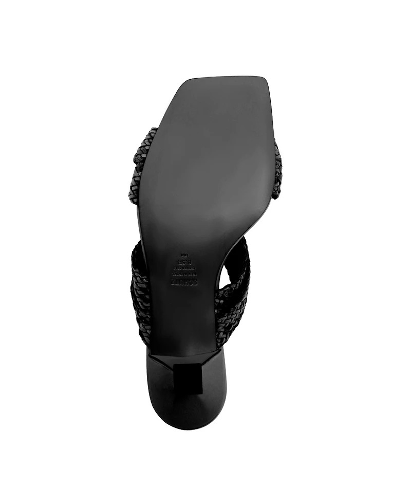 Schutz Women's Kali Kitten Heel Sandals