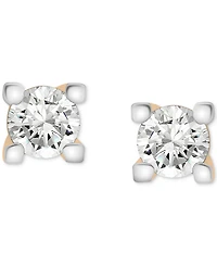 Diamond Stud Earrings (1/2 ct. t.w.) in 14k Yellow Gold