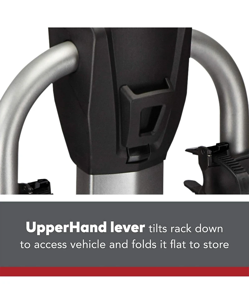 Yakima RidgeBack Tilt Away Hitch Bike Rack Holds 4 Bikes for Cars, SUVs, Trucks