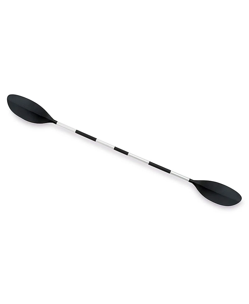 Intex 86" Lightweight Aluminum Double Oar Inflatable Kayak Paddle, Black, 2 Pack