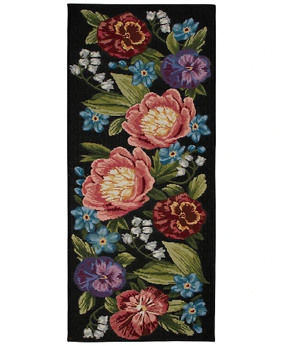 Liora Manne' Esencia Secret Garden 1'11"x4'11" Runner Area Rug