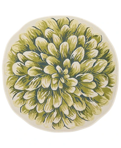 Liora Manne' Esencia Mum 3'3"x3'3" Round Area Rug