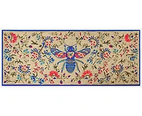 Liora Manne' Frontporch Flora Bee 2'x5' Runner Area Rug