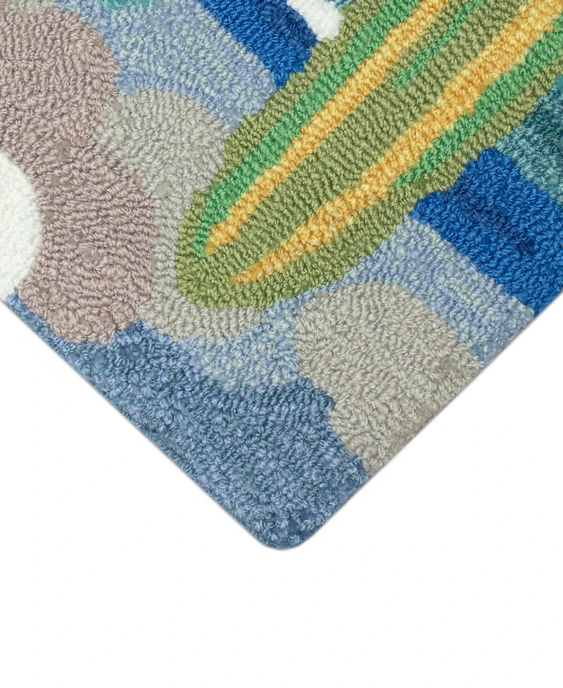 Liora Manne' Frontporch Dog Beach 2'6"x4' Area Rug