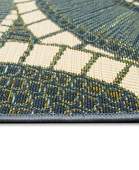 Liora Manne' Marina Circles 3'3"x4'11" Area Rug