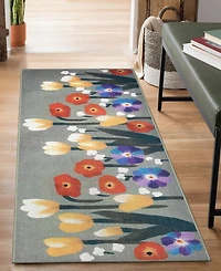 Liora Manne' Impressions Le Jardin 1'11"x4'11" Runner Area Rug