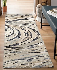 Liora Manne' Savoy Big Wave 2'x7'6" Runner Area Rug