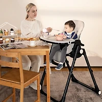Gouun 4-in-1 Baby High Chair with 6 Adjustable Heights