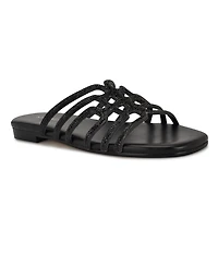 Nine West Women's Timy Embellished Strappy Flat Sandals