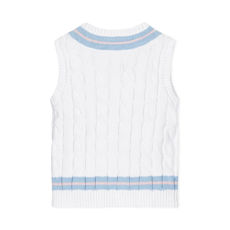 Hope & Henry Baby Boys V-Neck Cricket Sweater Vest