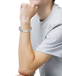 Lacoste Stainless Steel Backhand Chain Bracelet