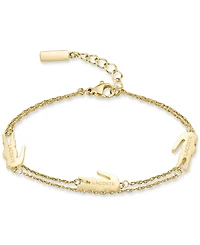 Lacoste Crocodile Charm Chain Bracelet