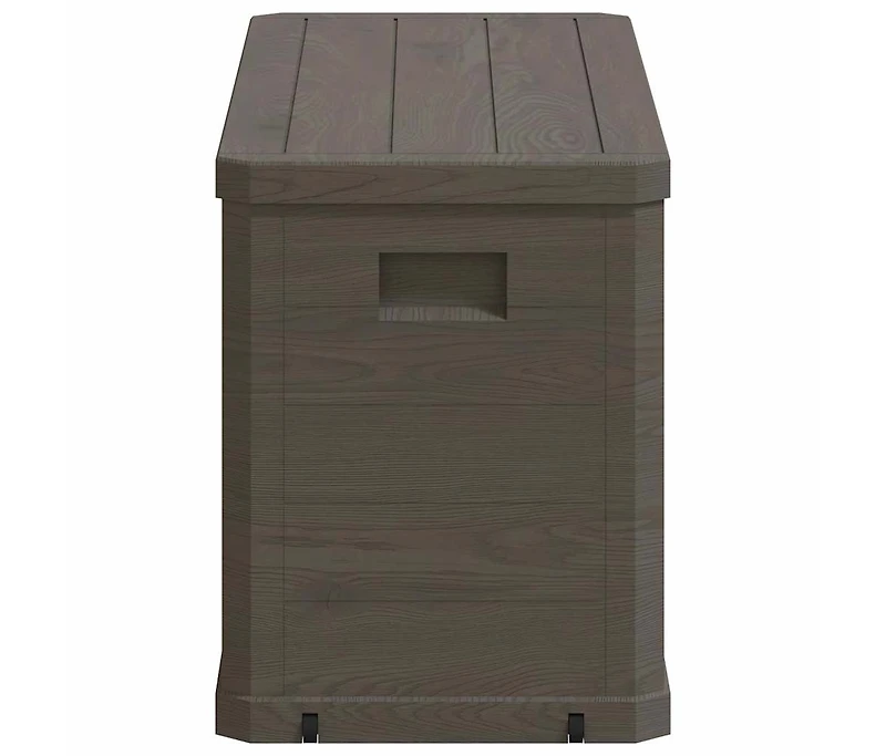 Patio Storage Box 74 gal Brown