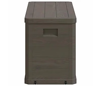 Patio Storage Box 74 gal Brown