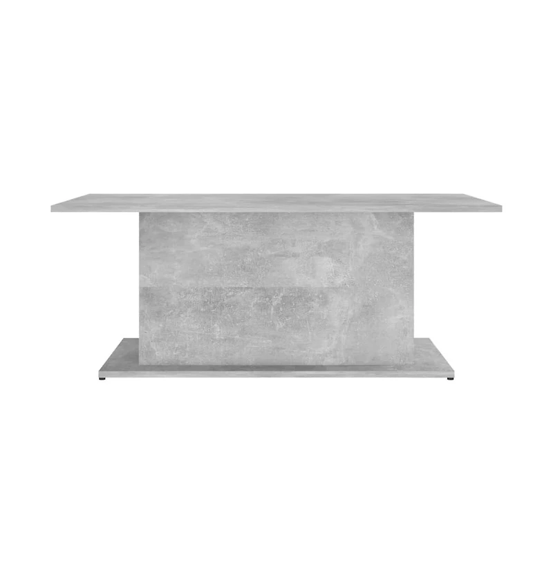 vidaXL Coffee Table Concrete Gray 40.2"x21.9"x15.7" Engineered Wood