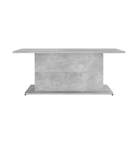 vidaXL Coffee Table Concrete Gray 40.2"x21.9"x15.7" Engineered Wood
