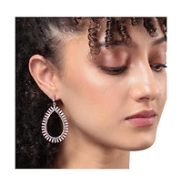 Circular Teardrop Earrings