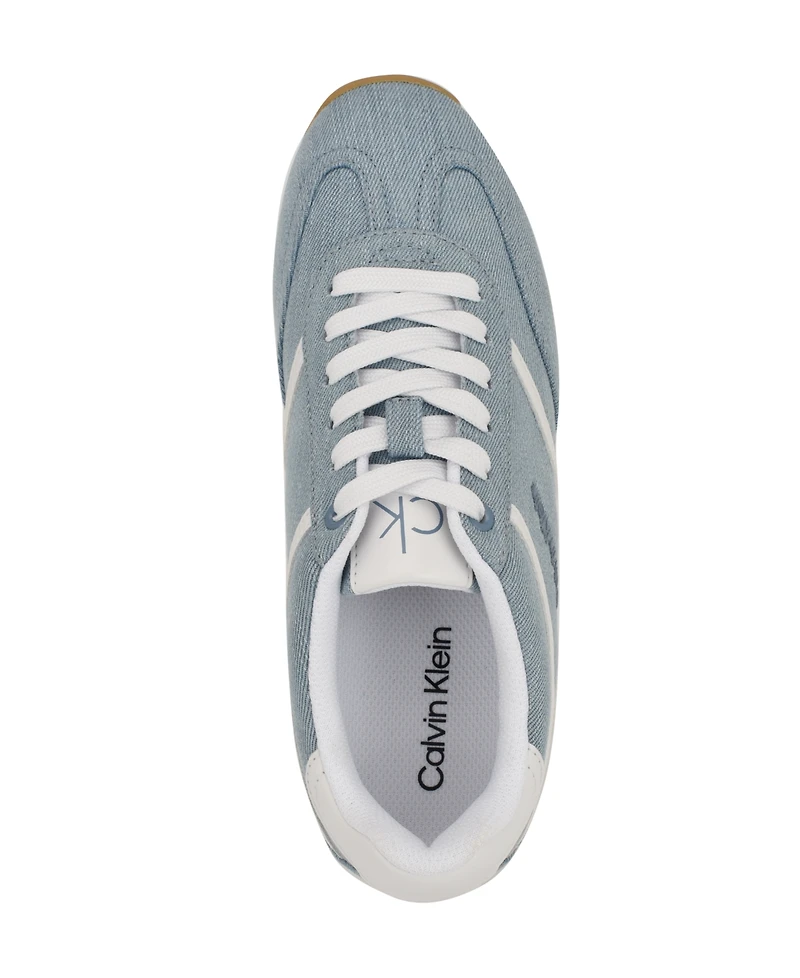 Calvin Klein Women's Avyenna Retro Lace-Up Sneakers