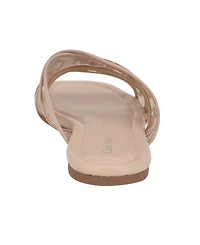 Calvin Klein Women's Bestina Strappy Logo Sandals